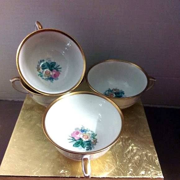 Lamberton Ivory China Footed Teacup, Tea Cups - Picture 1 of 15